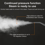 INSMART 2500W High-Pressure Steam Cleaner for Home, Steamer for Cleaning with 40oz Water Tank, 6 Adjustable Levels, 8 Accessories for Kitchen, Bathroom, Car, Tile and Grease