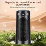 INSMART Space Heaters for Home,Portable Electric Heater with Remote,2000W PTC,12H Timer,3 Mode for Office Bedroom Home