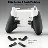 Pecham 14-in-1 Thumbsticks Paddles Accessories Fit for Xbox Elite Series 2/Series 2 Core Controller, Replacement Parts with Carrying Case, Charging Dock - Black