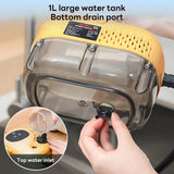 INSMART 2500W Steam Cleaner for Home Use,Portable Handheld Ssteam Cleaner with 6-Level Handle,15s Heat-Up,34oz Tank,12 Accessories - Clean Grease Grout Tile Floor Couch Dirt Furniture