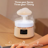 INSMART Raindrop White Noise Humidifier with Bluetooth Speaker,13.5oz Top Fill Cool Mist Essential Oil Diffuser, 3-Level Mood Night Light & Timer, for Bedroom, Nursery, Office