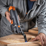 Pecham 64Pcs Oscillating Saw Blades, Universal Titanium Multitool Blades for Wood Plastics Metal, Quick Release Multi Tool Kits Fit for Dewalt Ryobi Milwaukee Rockwell Fein Makita