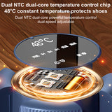 INSMART Portable Shoes Boots Dryer,Shoe Dryer with Timer & Odor Elimination,3-Speed Fast Drying Blower,360°Heating for Travel & Home,Blue