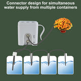 INSMART Automatic Watering System, Indoor Drip Irrigation Kit with Programmable Timer for Potted Plants, LED Display, Anti-Siphon Design, Supports 20 Plants for Home & Balcony