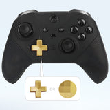 Pecham 17 in 1 Metal Thumbsticks for Xbox One Elite Series 2, Elite Series 2 Controller Accessory Parts - Glod
