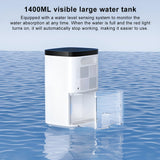 INSMART 50OZ Smart Dehumidifier for Home - Ultra-Quiet Sleep Mode, Touchscreen Control, 2-Speed & Auto Shut off, Frost Protection - Covers 900 Sq.ft (Bedroom, Bathroom, Basement)