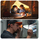 NOAA Weather Radio, Pecham FM AM SW Emergency Solar Hand Crank Radio, Portable Emergency Radio with 2000mAh Power Bank, SOS Alarm, LED Flashlight for Camping, Hiking, Traveling