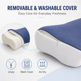 IBTORO Cervical Pillow Ergonomic Neck Support for Sleeping, Memory Foam Pillow with Washable Cover