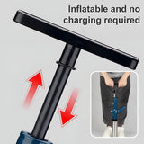 INSMART Air Toilet Plunger,High-Pressure Air Drain Blaster (4.4lbs Force) with 4 Nozzles,Real-Time Pressure Gauge,Unclog Toilets,Sinks,Showers Fast