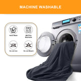 INSMART Waterproof Sofa Cover,Non-Slip Couch Cover with Elastic for Kids Dogs Cats Pets,Dark Gray,3-Seater,72In - 92In Sofa Cover for Home