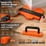 PECHAM 67PCS Laminate Flooring Tools, 7 in 1 Professional Flooring Installation Kit - Orange