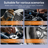 Pecham HD 1080P Endoscope Camera with Light, 4.3" LCD Screen Borescope Inspection Camera with IP67 Waterproof, 16.5ft Industrial Borescope for Automotive, Plumbing, Sewer