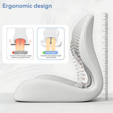 IBTORO Seat Cushion with Lumbar Support, Memory Foam Cushion with Non-Slip Pad for Office, Car, Home and Travel
