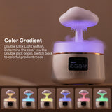 INSMART Raindrop White Noise Humidifier with Bluetooth Speaker,13.5oz Top Fill Cool Mist Essential Oil Diffuser, 3-Level Mood Night Light & Timer, for Bedroom, Nursery, Office