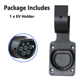 Pecham EV Holder, EV Charging Cable Holder, EV Cable Holder Wall-Mount Electric Vehicle Charger, Universal J Hook Electric Vehicle Charging Cable Holder