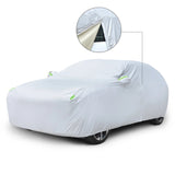 Pecham SUV Car Cover Waterproof All Weather Upgraded UV Protection Sedan Cover Universal Outdoor-191*75*73 inch