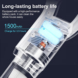 INSMART Cordless Stick Vacuum Cleaner, 5Kpa Powerful Suction, 4-in-1 Lightweight Handheld Vac for Carpet, Hard Floor, Pet Hair, Home & Car, USB Rechargeable, 20-35 Mins Runtime