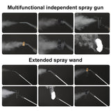 INSMART 2500W High-Pressure Steam Cleaner for Home, Steamer for Cleaning with 40oz Water Tank, 6 Adjustable Levels, 8 Accessories for Kitchen, Bathroom, Car, Tile and Grease