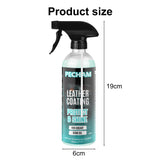 Pecham 16 oz Car Leather Cleaner, Professional Car Interior Cleaner, 3-in-1 Car Leather Cleaner and Conditioner Spray