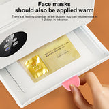 INSMART Baby Wipe Warmer, Baby Wipe Dispenser Box with Spring Design, 4 Modes Temperature, Dual Heating Chambers for Diaper, Facial Mask