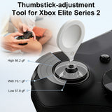 Pecham 17 in 1 Metal Thumbsticks for Xbox One Elite Series 2, Elite Series 2 Controller Accessory Parts - Glod