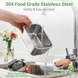 INSMART 6.3-Cup Cordless Electric Lunch Box for Adults, Heated Lunch Box for Men with Scheduled Heating, Portable Car Food Warmer with Utensils, Two-Tier Bag,Dishwasher Safe,Removable Divider