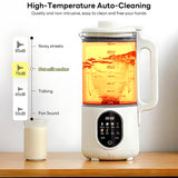 INSMART 10-in-1 Nut Milk Maker, 50oz Soy Milk Maker, Suitable for Making Homemade Oat Milk, Nut Milk, Juice, Smoothies, Cereal, Featuring Delayed Start, Keep Warm, and Boiling Water Functions