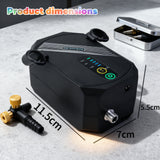 INSMART Airbrush Kit with Air Compressor, 30 PSI High Pressure Airbrush Gun Set with 0.2/0.5mm Nozzles & Cleaning Tool, Air Brush for Painting, Modeling, Cake Decorating, Makeup, Tattoo, Nail Art