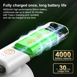 Pecham Handheld Vacuum Cleaner, 4-in-1 Air Duster and Vacuum Cleaner 10000Pa with Dual LED Light, Cordless Car Vacuum with Multi-Nozzles for Car, Office, Home