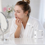 IBTORO Portable Facial Steamer, Nano Ionic Face Steamer with 360° Rotatable Sprayer, Warm Mist for Home Skincare
