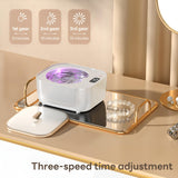 INSMART Ultrasonic Cleaner for Retainers, Dentures, Jewelry & Glasses - 48kHz Deep Cleaning, 3-Speed Timer
