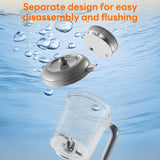 INSMART Baby Food Maker Steamer and Blender,One Step Baby Food Processor Steamer Puree Blender,Touch Screen Control,for Fruit,Vegetable,Meat,BPA-Free,450W,2-14oz,White