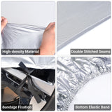 Pecham SUV Car Cover Waterproof All Weather Upgraded UV Protection Sedan Cover Universal Outdoor-191*75*73 inch