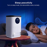 INSMART 50OZ Smart Dehumidifier for Home - Ultra-Quiet Sleep Mode, Touchscreen Control, 2-Speed & Auto Shut off, Frost Protection - Covers 900 Sq.ft (Bedroom, Bathroom, Basement)