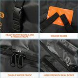 Pecham Car Rooftop Cargo Carrier Bag, 15 Cubic Feet 100% Waterproof Heavy Duty 420D Car Roof Bag for All