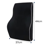 IBTORO Lumbar Support Pillow, Adjustable Memory Foam, Breathable Mesh Back Cushion for Office, Car & Home, Washable Cover, Pain Relief & Posture Support