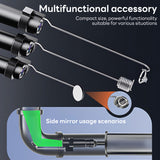 Pecham HD 1080P Endoscope Camera with Light, 4.3" LCD Screen Borescope Inspection Camera with IP67 Waterproof, 16.5ft Industrial Borescope for Automotive, Plumbing, Sewer