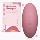 INSMART Lactation Massager, Breast Massager for Breastfeeding, 10 Vibration Modes & Rapid Heating, Deep Vibration Massage Improves Milk Flow for Breast Pump