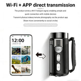INSMART 4K Camcorder, 64MP UHD Video Camera, 28X Zoom Vlogging Camera with 3" Flip Screen, Built-in Microphone & 32GB SD Card, Digital Video Camera for Youtube & Family Recording
