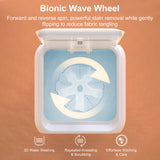 INSMART 12L Portable Washing Machine,24W Mini Laundry Machine for Underwear,Socks for Apartment Dorm RV Travel