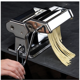 INSMART Manual Pasta Maker Machine – 9 Adjustable Thickness Settings,Stainless Steel Noodle Roller & Cutter,Easy-to-Clean,– Perfect for Homemade Pasta,Dumpling & Lasagna Sheets