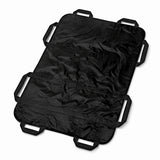 IBTORO Positioning Bed Pad, 8 Reinforced Handles 48"x40" Transfer Sheet, Black