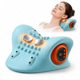 IBTORO Neck Massager with EMS Pulse, 6-Level Intensity & Magnetic Heat Massage – Portable Cervical Relief for Muscle Stiffness and Fatigue