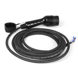 Pecham EV Charger, 16A 8Kw Level 2 EV Car Charger with 16ft/5m Extension Cord Car Charging Station IEC62196-2 for EVSE Electric Cable Plug