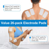INSMART TENS Unit Rechargeable Muscle Stimulator EMS Dual Channel with 10 Reusable Electrode Pads 60 Modes for Back Neck Pain Muscle Therapy Pain Management Pulse Massager (Upgrade)