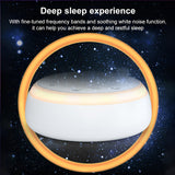 INSMART Smart Breathing Light White Noise Machine for Sleep - Portable Sound Therapy with 16 Natural Sounds, 38H Battery, Deep Sleep & Meditation Aid, Compact Travel Design