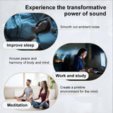 INSMART Smart Breathing Light White Noise Machine for Sleep - Portable Sound Therapy with 16 Natural Sounds, 38H Battery, Deep Sleep & Meditation Aid, Compact Travel Design