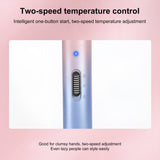 INSMART 2-in-1 Hair Straightener and Curler, Ceramic Flat Iron with Dual Ionic Technology for Shinier & Smoother Hair, 72H Long-Lasting Style, Adjustable Temperature