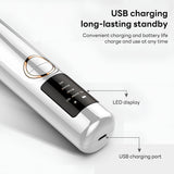INSMART Electric Blackhead Remover - Pore Vacuum Cleaner with Heating Mode, 3 Suction Levels & 5 Attachments, Facial Comedone Extractor Kit for Deep Cleansing