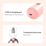 INSMART Cordless Electric Nail Drill - Professional Manicure Pedicure Kit, Portable Nail File with 5 Speeds for Hand & Foot Care, Callus & Thick Nails Grinding Tool